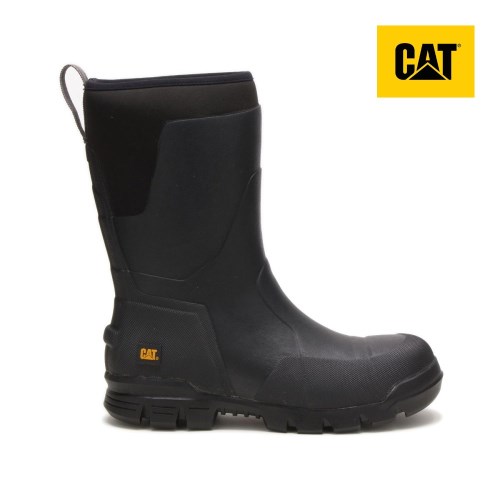 Caterpillar Stormers 11" Steel Toe Miesten Turvakengät Mustat (XBOJM)